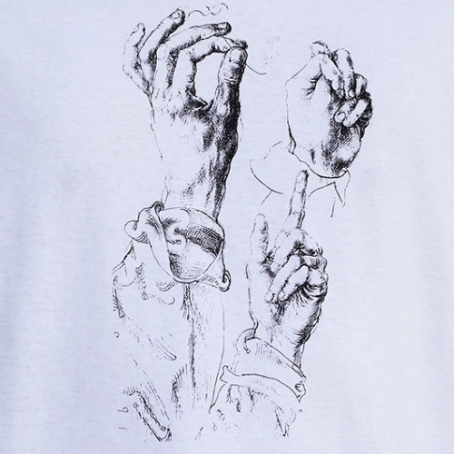 Albrecht Dürer "Studium rąk" - obrazek 5