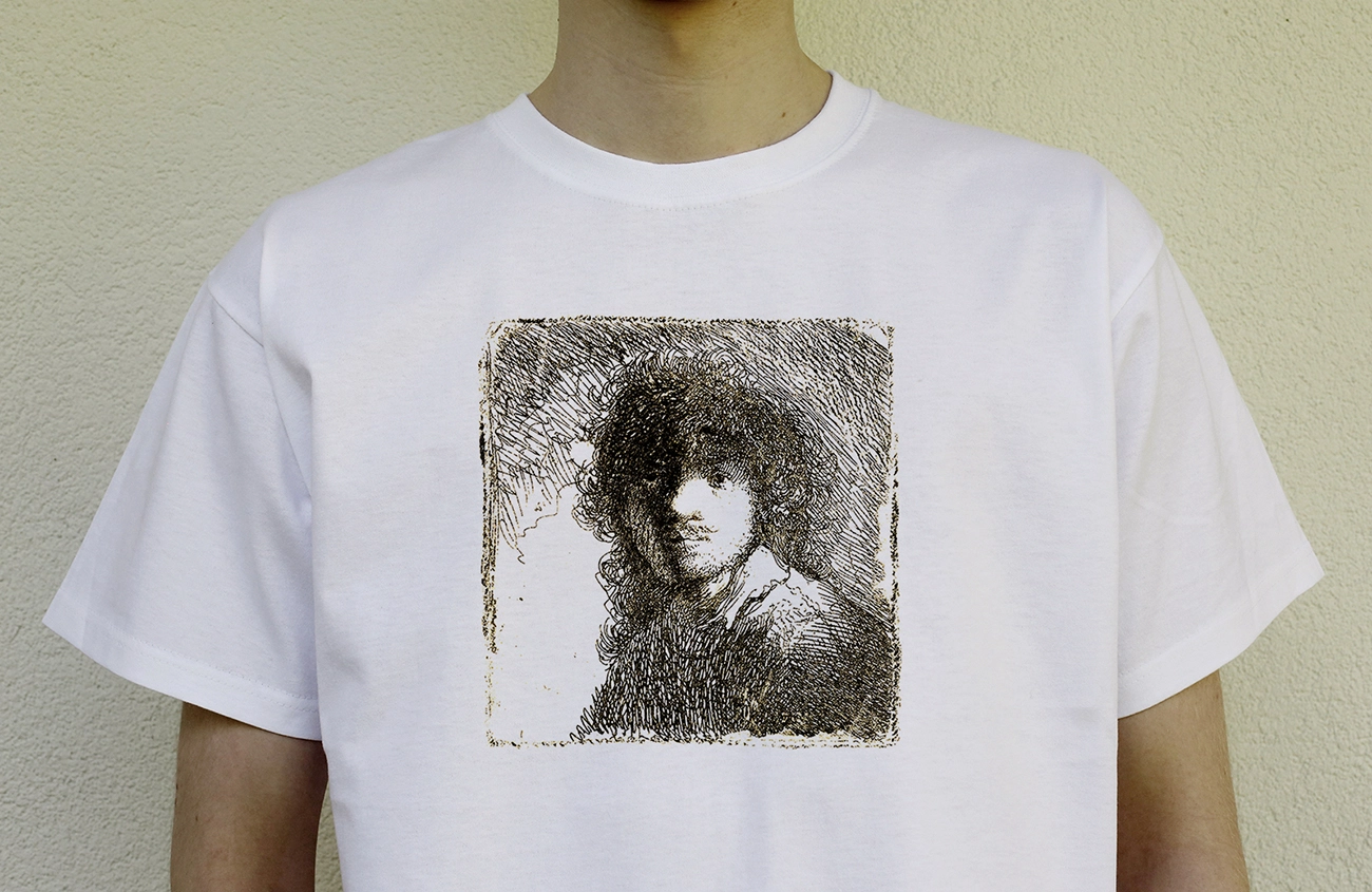 koszulka z grafiką, Rembrandt