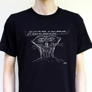 oryginalna koszulka z nadrukiem, sitodruk